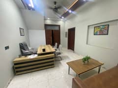 Furnished Office for Rent in Architect Housing Society for (Call center + Software house + Marketing Office & Other Setup as You Want)
