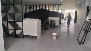 Furnished Office for Rent in Model Town for (Call center + Software house + Marketing Office & Other Setup as You Want)