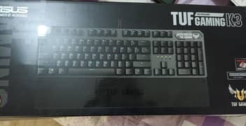 ASUS Tuf gaming K3 (red switches)