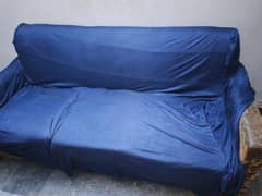 5 seater sofa set pure wood structure is for sale at low price