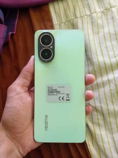 Real me c67 8+8 128 snapdragon  with box and original charger