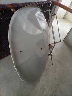 LED TV & Dish setup