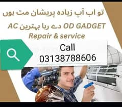 Air conditioner service and repair fitting gas filling