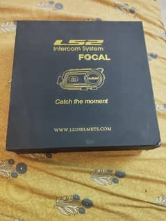 Helmet Ls2 intercom system focal bluetooth speaker, mic and camera