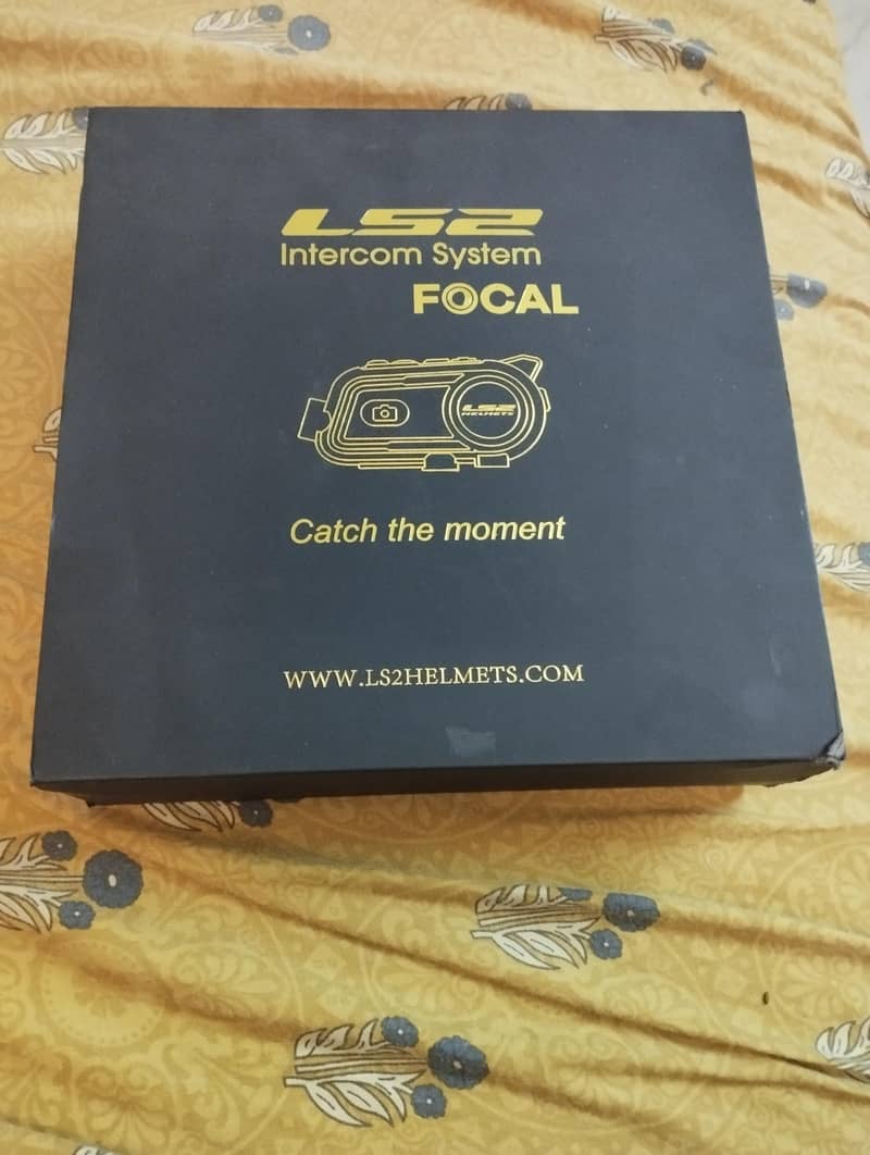 Helmet Ls2 intercom system focal bluetooth speaker, mic and camera 0
