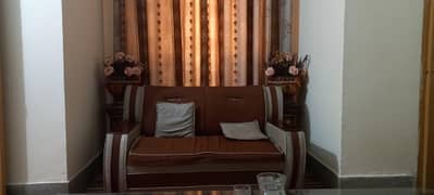 Fully Furnished Brand new 2nd floor portion khyaban e tanveer chaklala scheme 3