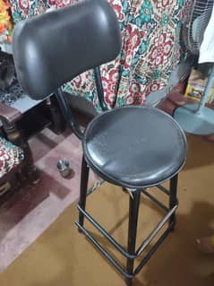 stool with back rest
