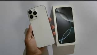 I phone 16 pro max 256gb cycles count 35 complete box