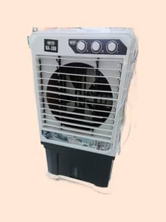 Air cooler. AC motor. Ice cooling system