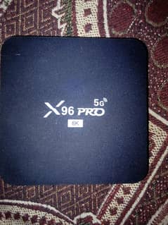 Android box X96pro 5G 8Kvideo 10/10 good condition for sale in Multan