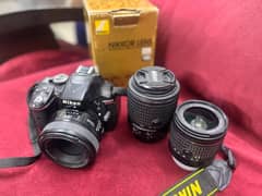 NIKON D5300 - DSLR with 3 lenses