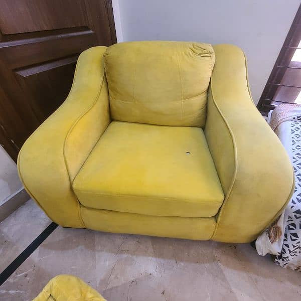 Sofa 6 Seater with 2 side table and 1 center table 8