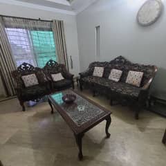 sheesham Wood Sofa 3 1 1