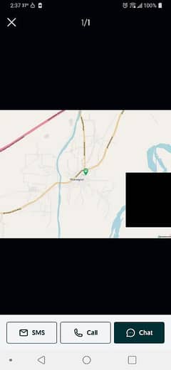 1 acre zameen in membranwala 8 km from sharaqpur
