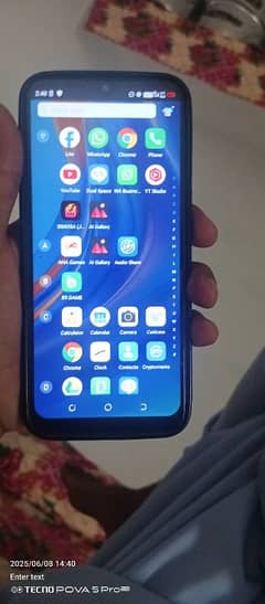 used  Sirf camera Ganda ha back battery timing 1 day network pa all ok