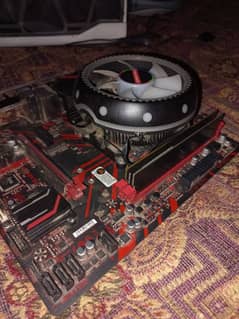 ryzen 5 2600, b450 gigabyte mobo, 16gb ddr4 ram