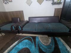 5 Seater Wide Base molty foam