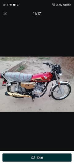Honda 125cc self start is a good condition
