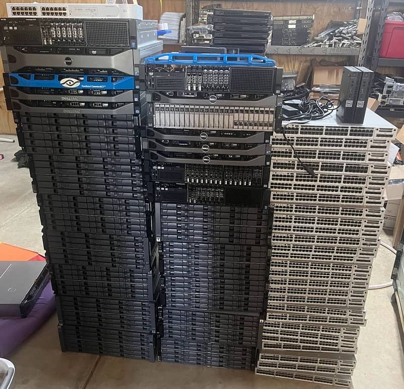 HP, Dell, Cisco - Server, Switch Workstaiton, Router, Firewall, AP 0