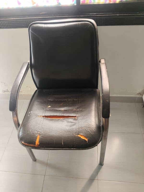 2 chairs are available both are in same condition 0