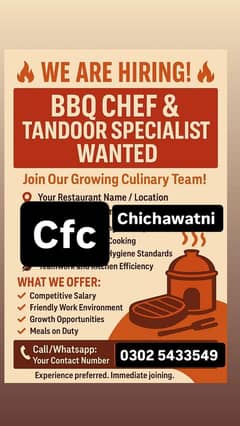 BBQ CHEF RESTAURANT STAFF