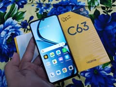 Realme C63 8GB Ram 128Gb Storage with complete box 10 months warranty