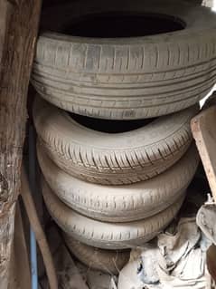 old tyres