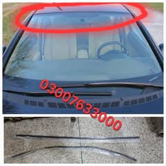 Honda civic reborn Front Screen Side rubers and  all parts