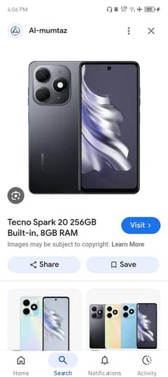 techno spark 20 8+8-256 fresh phone like a new