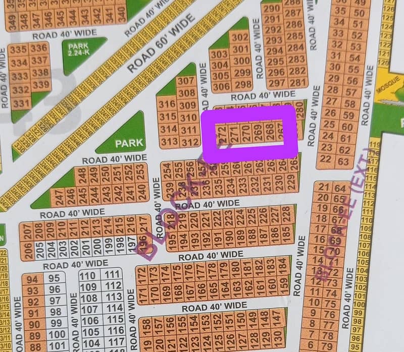 10 Marla Plot Available At Reasonable Price In Block EE Citi Housing Gujranwala 0