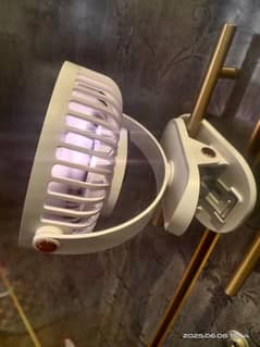 Mini clip fan 5 hrs charge wholesale rate imported