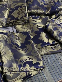 Jacquard 8pcs curtains Brand new