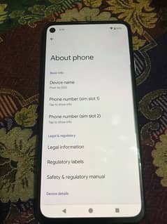 Google pixel 4a non pta in good condition