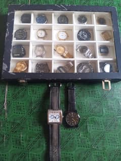 20 watches and box