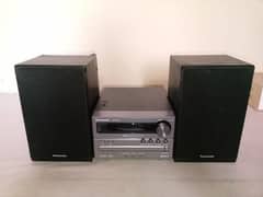 Panasonic mini sound system brand new condition  USB AUX CD working