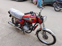 Honda CG 125 Lahore number