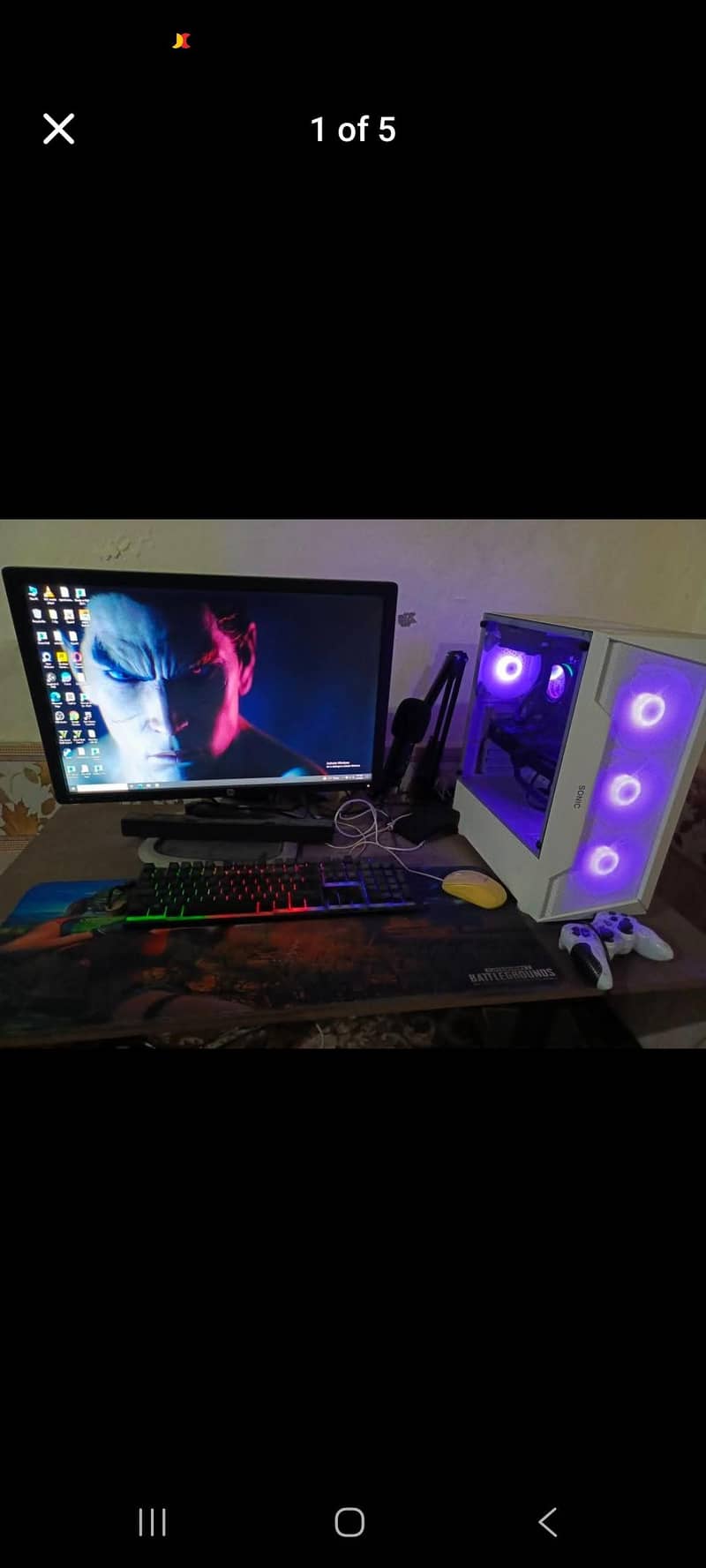 gaming setup/ streaming setup 4