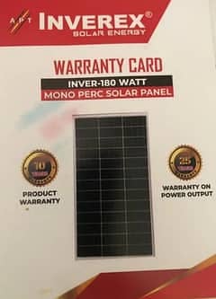 2 INVEREX AND 4 LIDO 180W A Grade Panel with warranty card