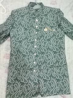 Green Prince Coat / Indo-western Jacket