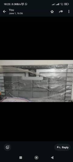 Brand new stylish bed set with wardrobe for sale