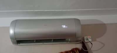 Haier grey clr invertor capsool shape. . . used but like new