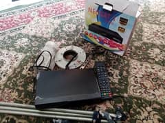 dish antena complete setup