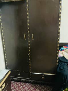 2 door Wooden  safe Almari