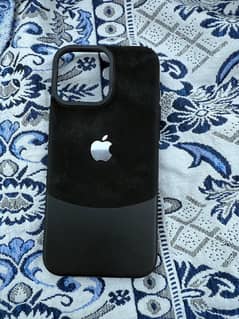 iPhone 16 pro max premium imported velvet black pouch