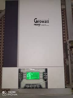Growatt Revo 6.5 on/off Grid inverter+10 solar panels 360 watt