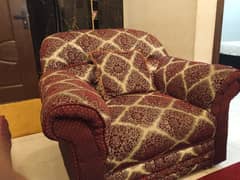 Brownish Sofa Set 3,2,1. . . 6 Seater