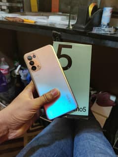 OPPO Reno 5 8 128 with box and touch led airbuds pro 2