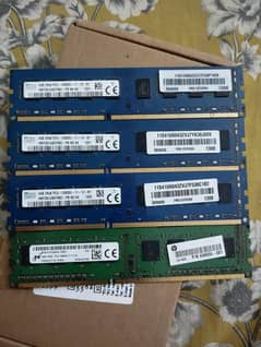 4 GB rams