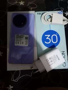 Tecno camon 30s 8/256 complet box