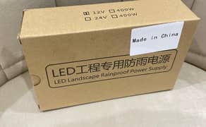 12 volt rainproof power supply